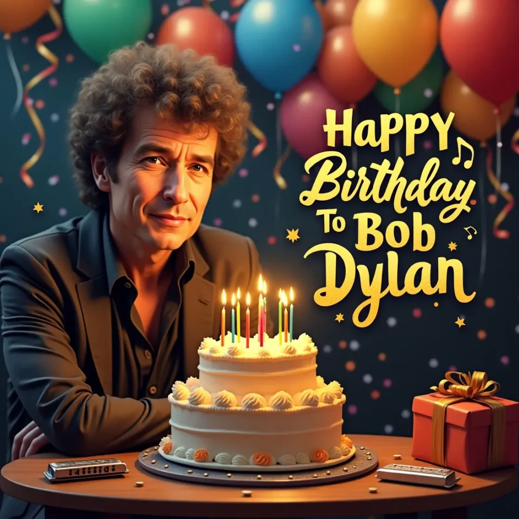 Birthday Wishes Messages for Bob Dylan