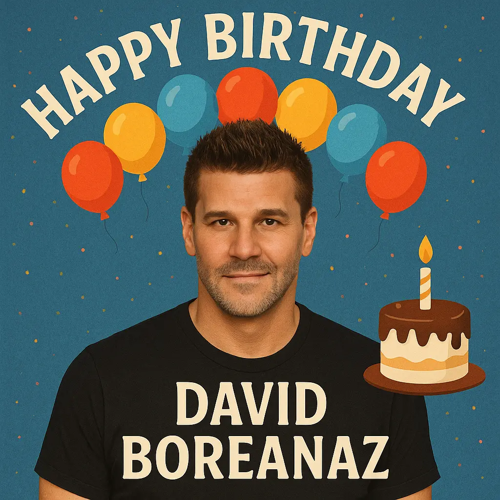 Birthday Wishes Messages for David Boreanaz