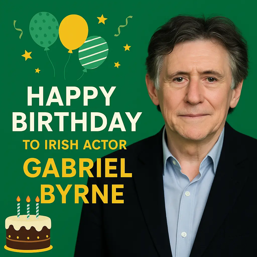 Birthday Wishes Messages for Gabriel Byrne