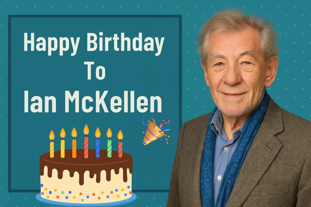 Birthday Wishes Messages for Ian McKellen