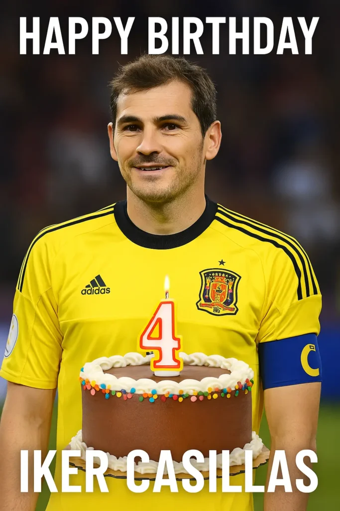Birthday Wishes Messages for Iker Casillas