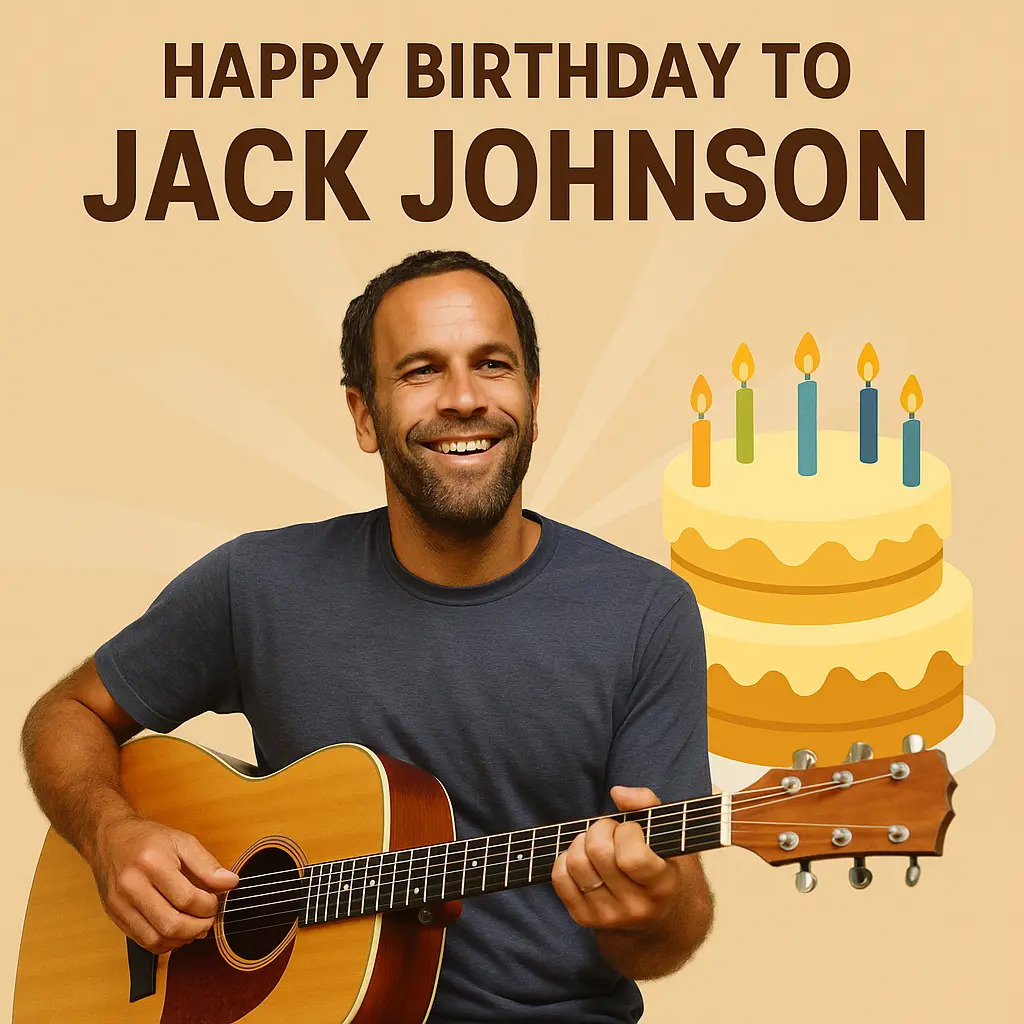 Birthday Wishes Messages for Jack Johnson