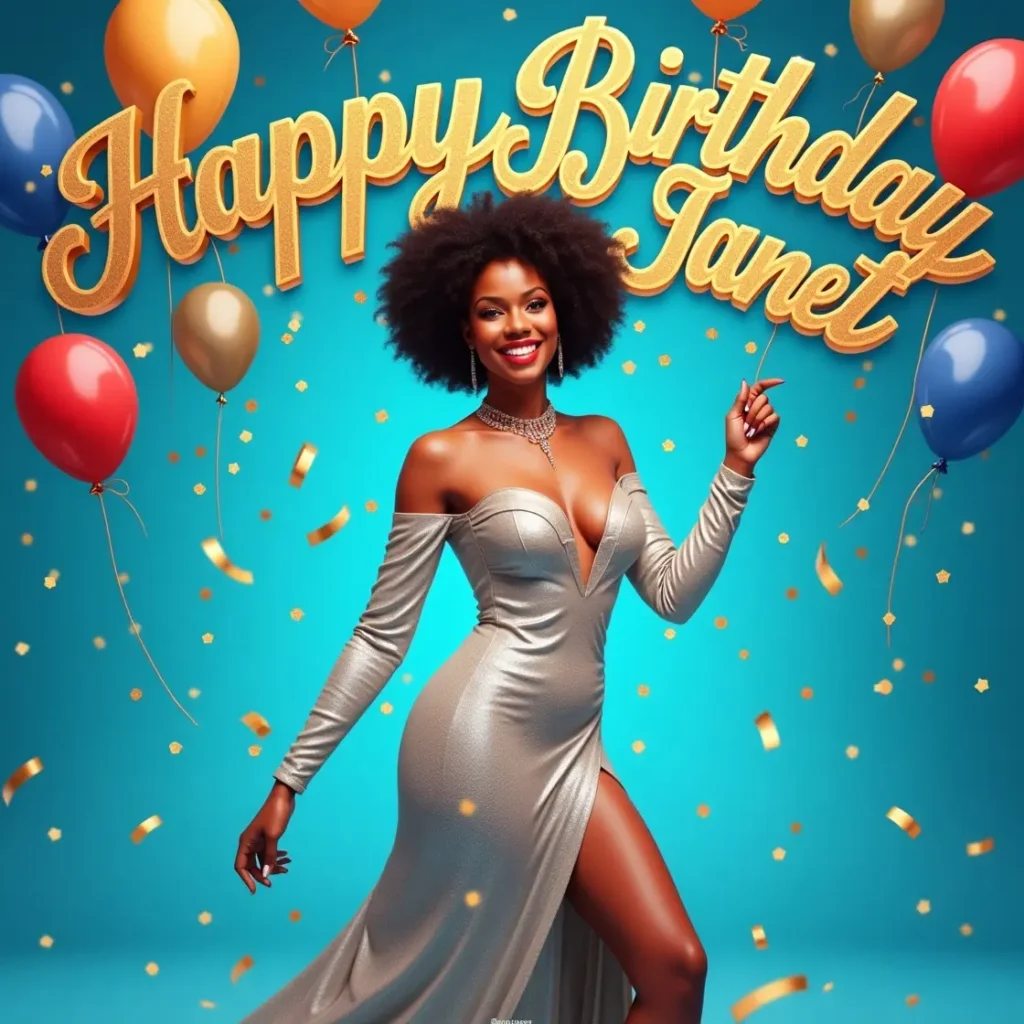 Birthday Wishes Messages for Janet Jackson