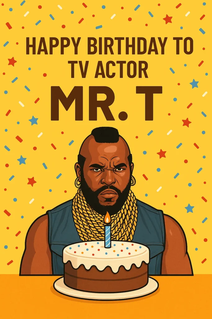 Birthday Wishes Messages for Mr. T