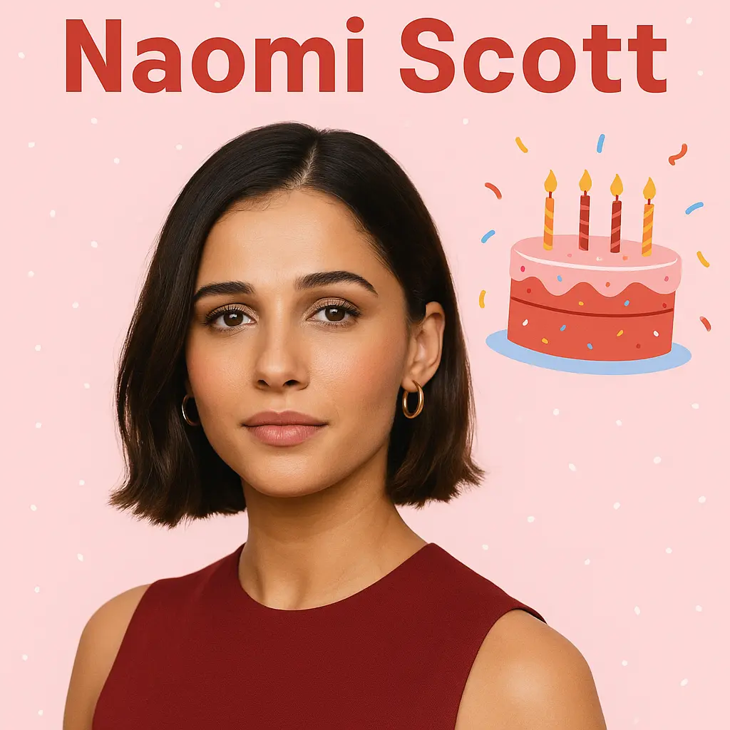 Birthday Wishes Messages for Naomi Scott
