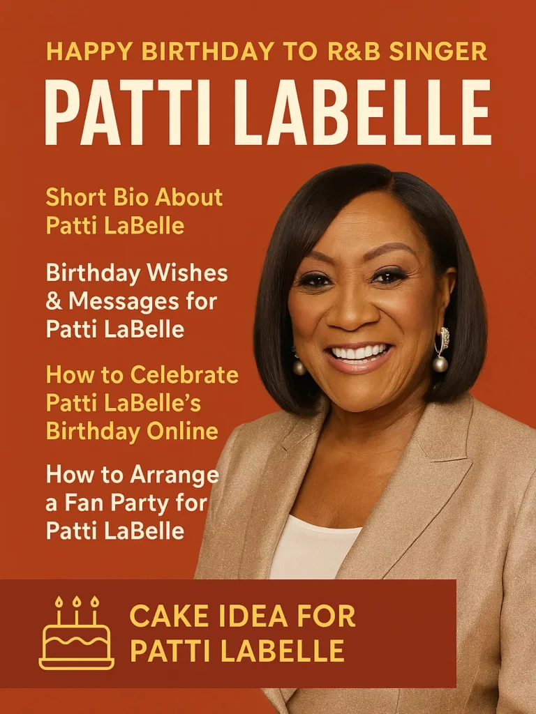 Birthday Wishes Messages for Patti LaBelle