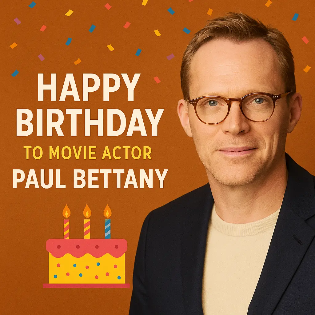 Birthday Wishes Messages for Paul Bettany