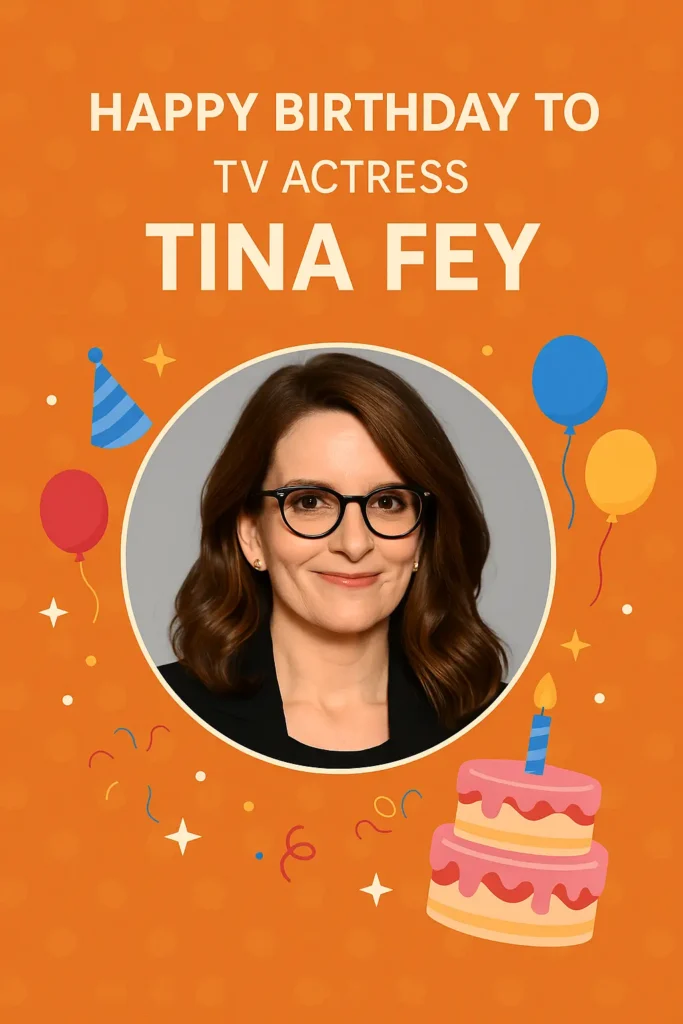Birthday Wishes Messages for Tina Fey