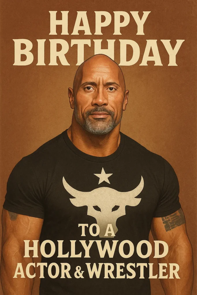 Birthday Wishes SMS Ideas for The Rock