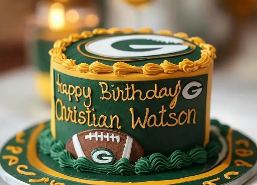 Birthday cake for Christian Watson