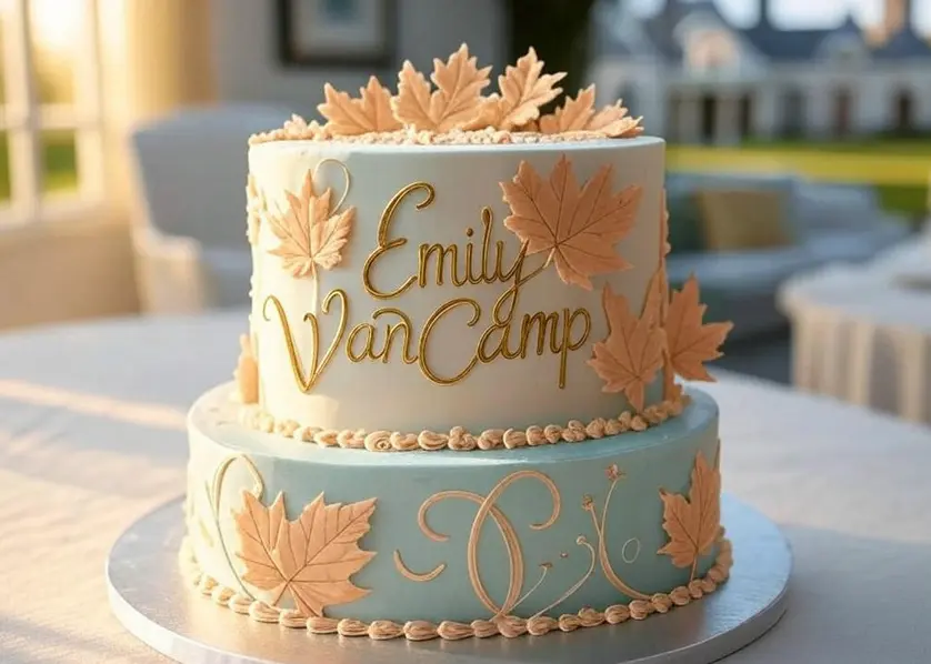 Birthday cake for Emily VanCamp