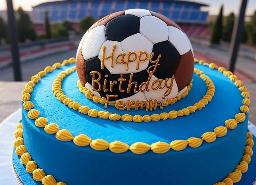 Birthday cake for Fermin Lopez Birthday cake for Fermin Lopez