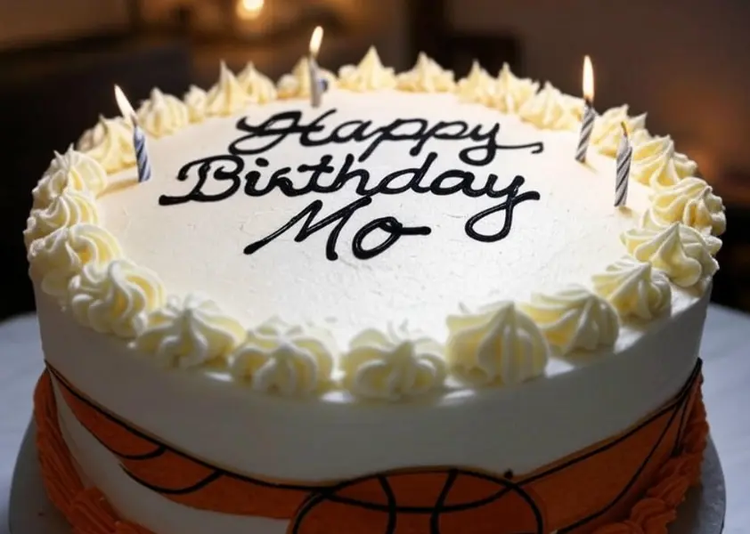 Birthday cake for Mo Bamba
