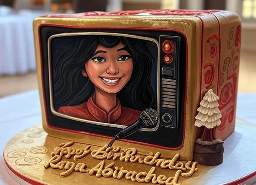 Birthday cake for Raya Abirached