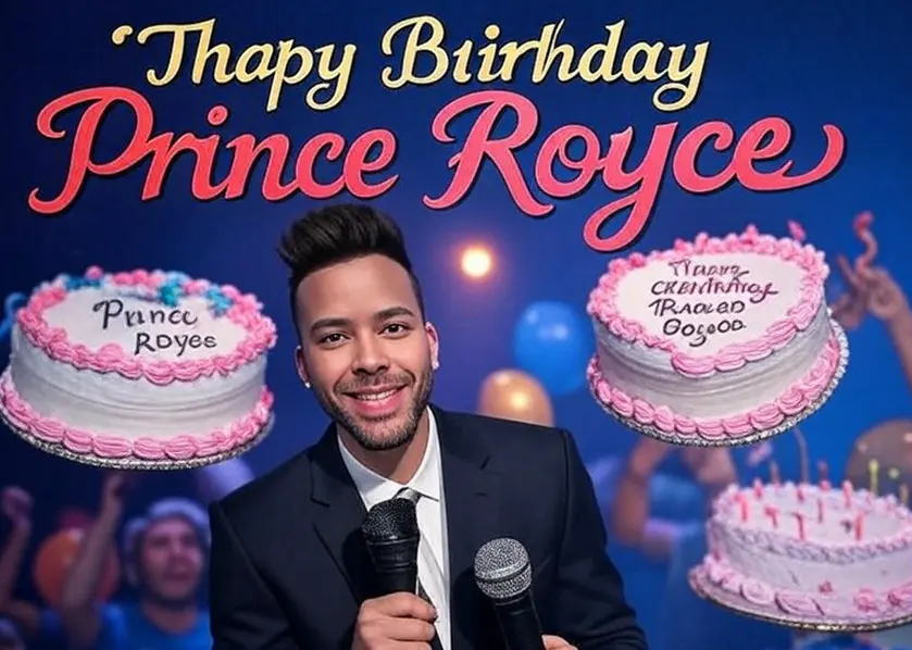 Birthday Card for Prince Royce Birthday Card for Prince Royce