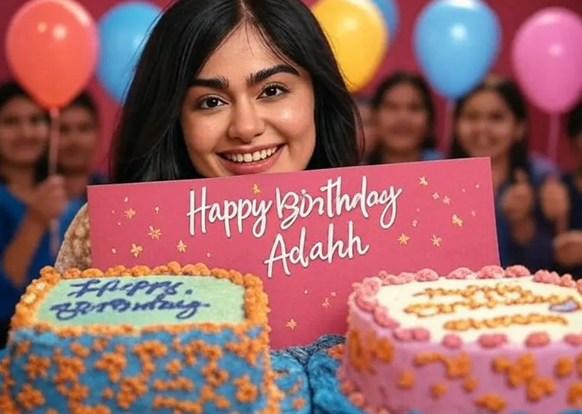 Birthday of Adah Sharma Birthday of Adah Sharma