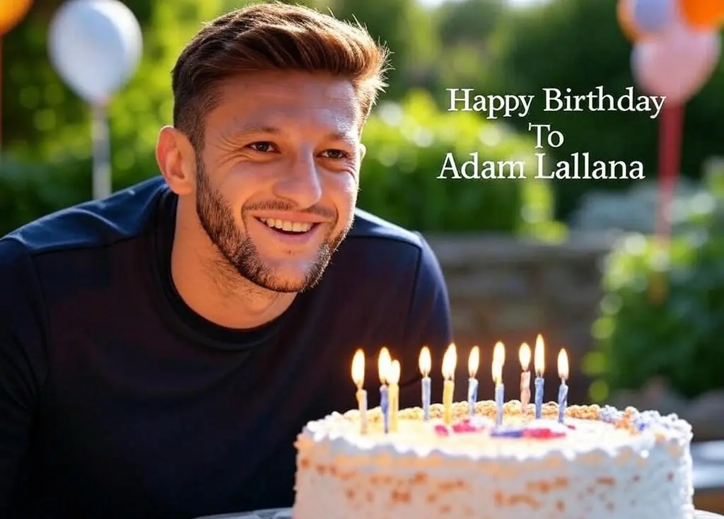 Birthday of Adam Lallana