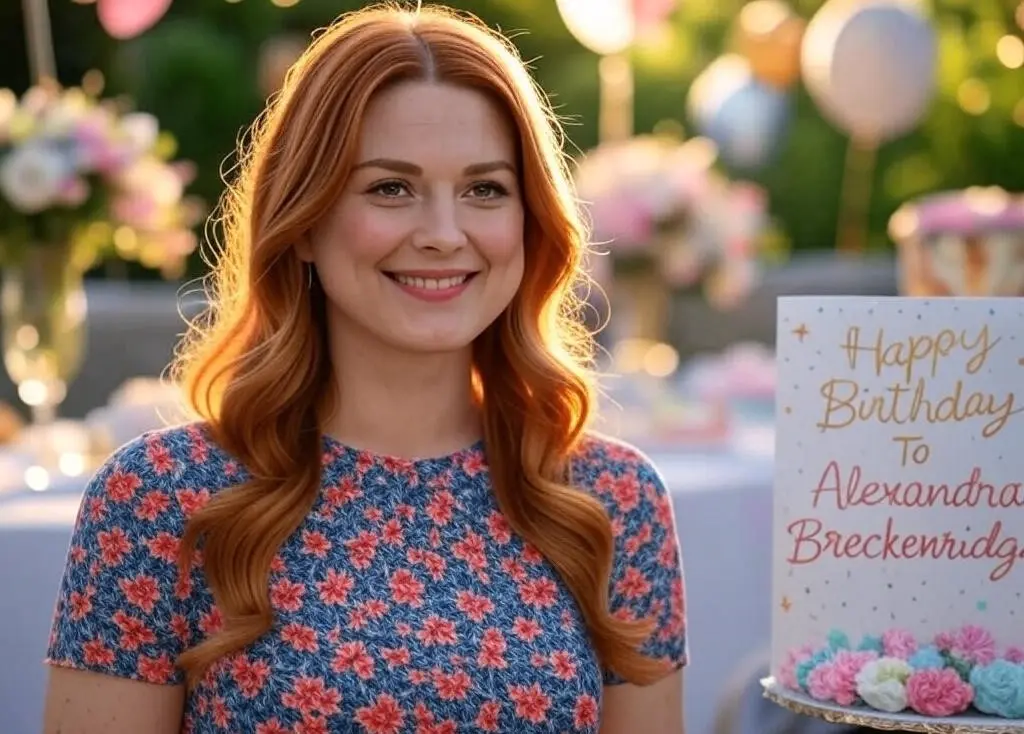 Birthday of Alexandra Breckenridge