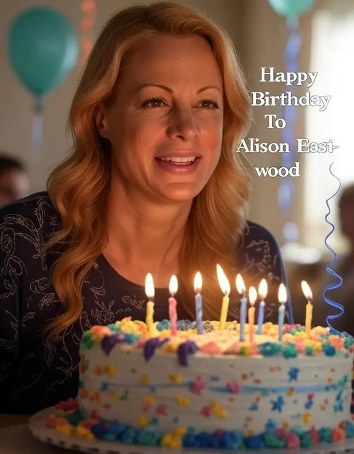 Birthday of Alison Eastwood