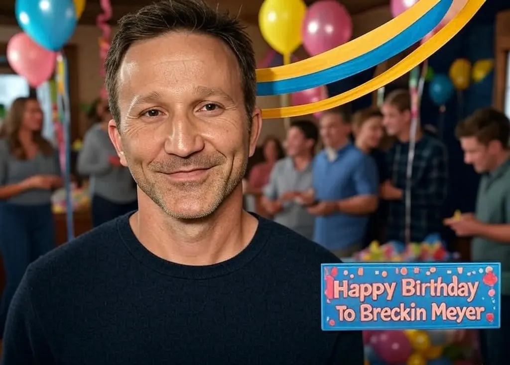 Birthday of Breckin Meyer