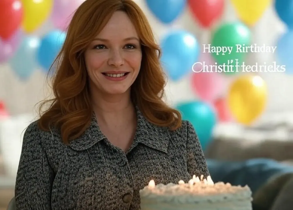 Birthday of Christina Hendricks
