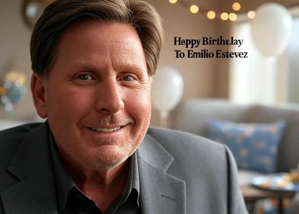 Birthday of Emilio Estevez