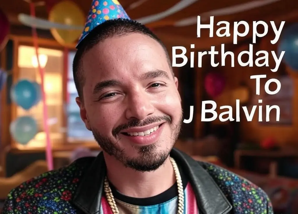 Birthday of J Balvin