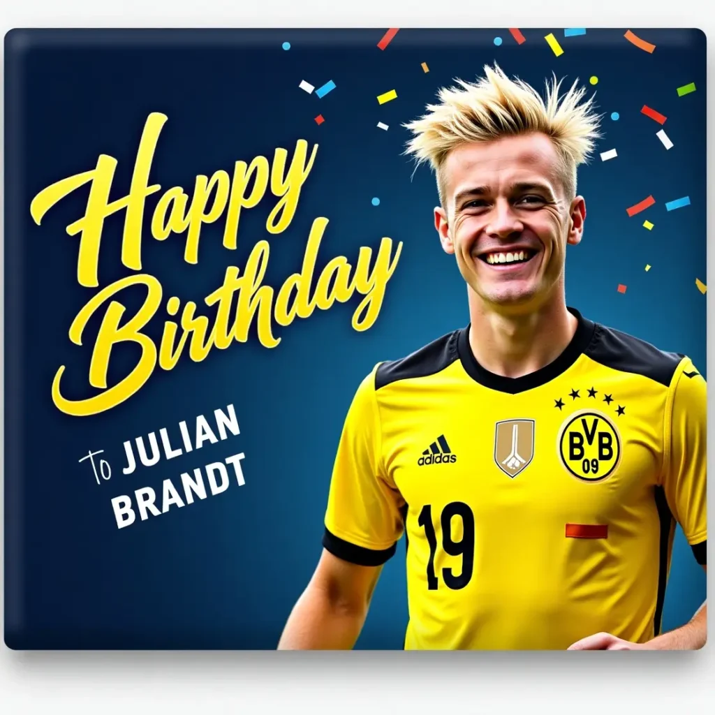 Birthday of Julian Brandt