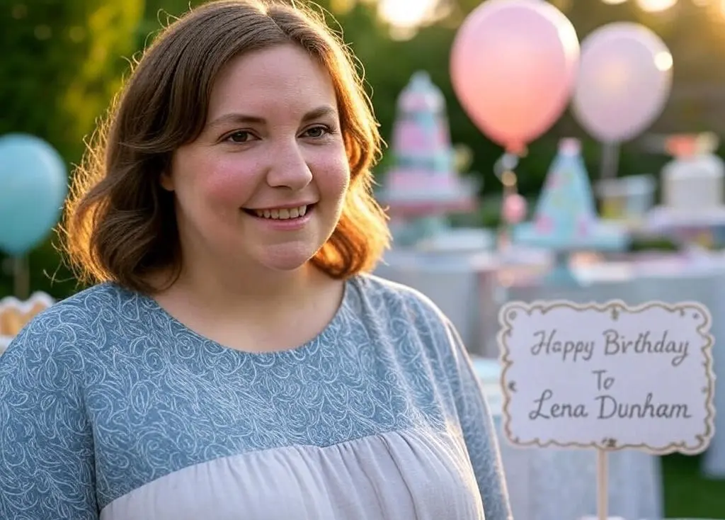 Birthday of Lena Dunham