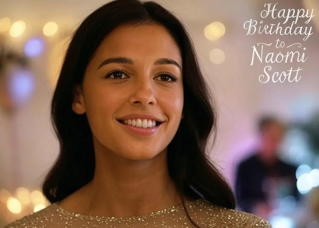 Birthday of Naomi Scott