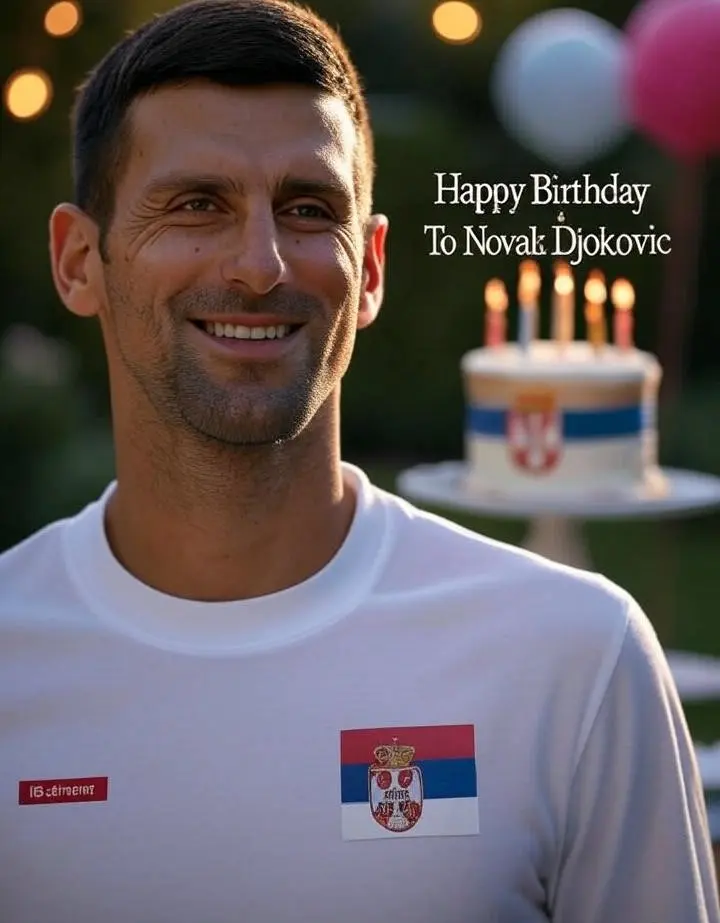 Birthday of Novak Djokovic