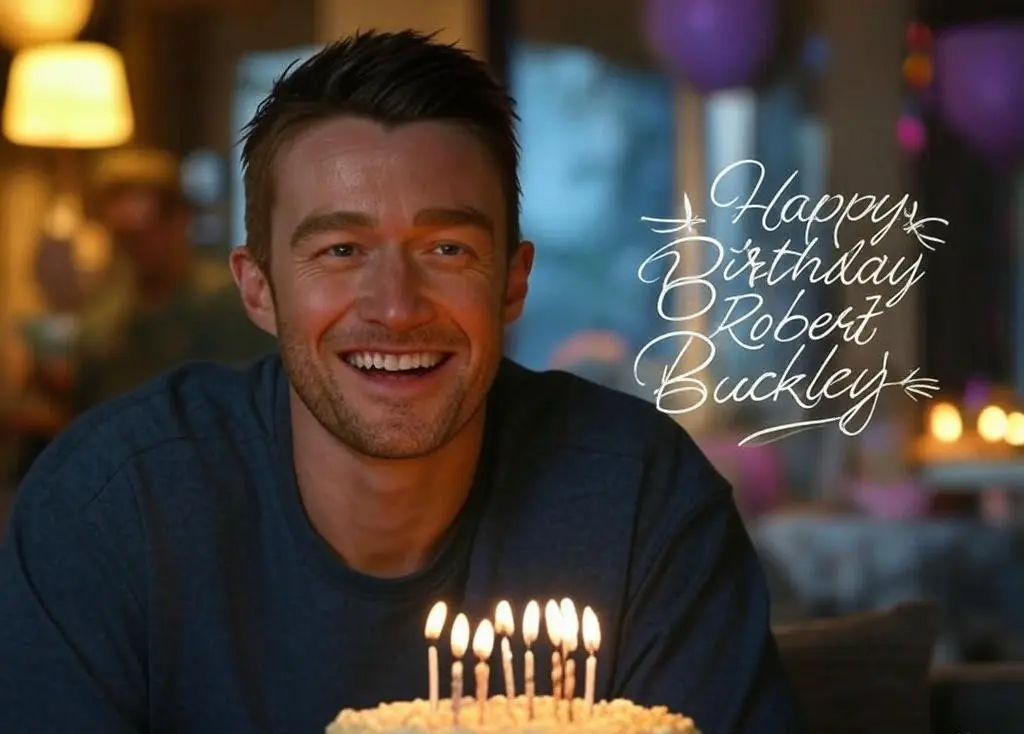 Birthday of Robert Buckley
