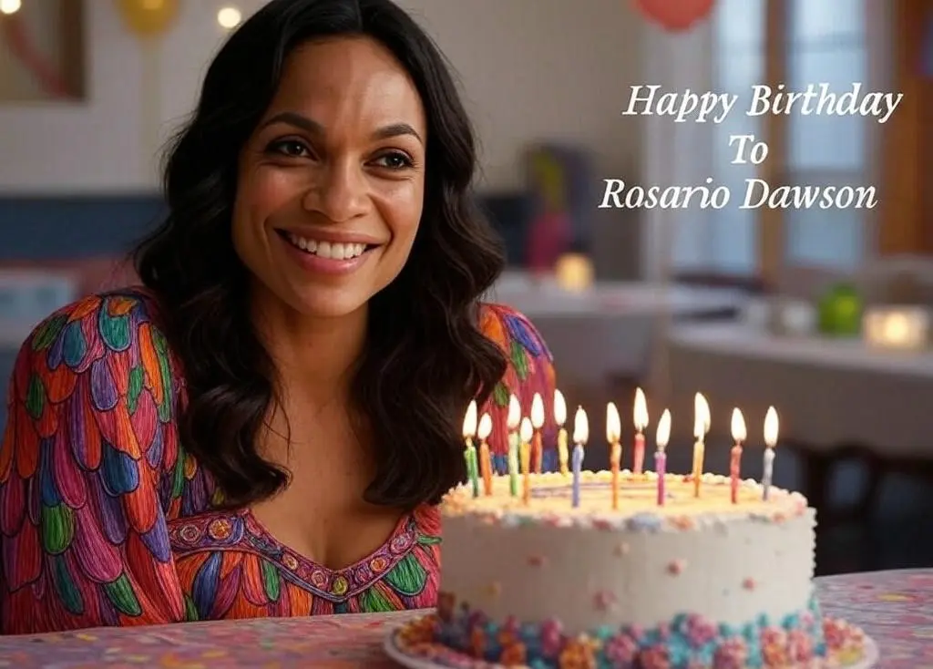 Birthday of Rosario Dawson