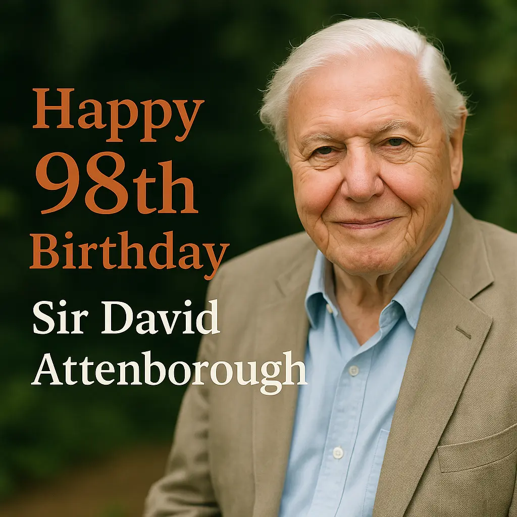 David Attenborough Birthday Wishes Messages Ideas