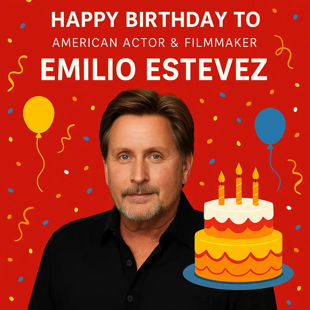 Emilio Estevez Birthday Wishes Messages Ideas