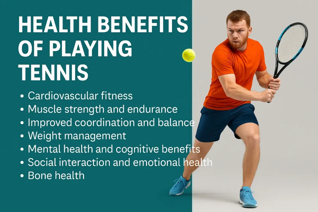 Health Benefits of Playing Tennis