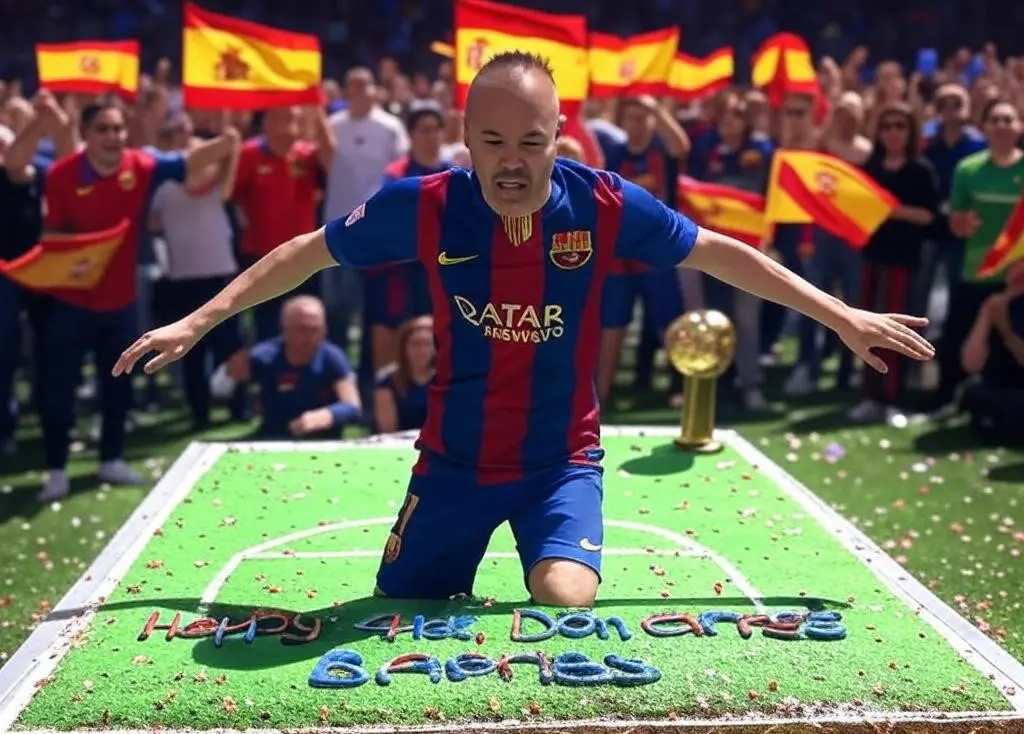 How to Arrange a Fan Party for Andres Iniesta