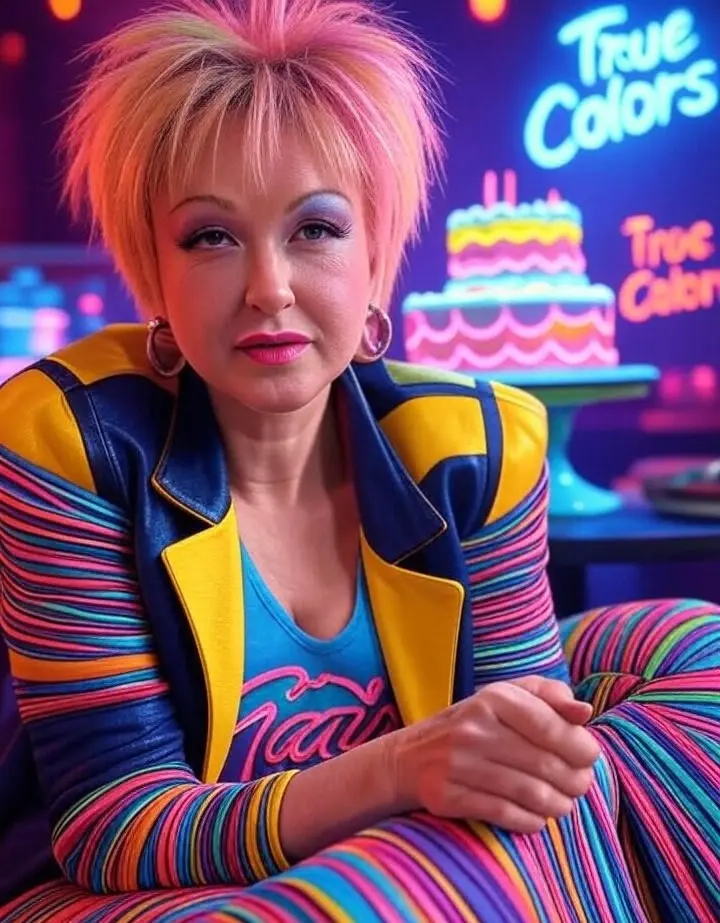 Arrange a Fan Party for Cyndi Lauper