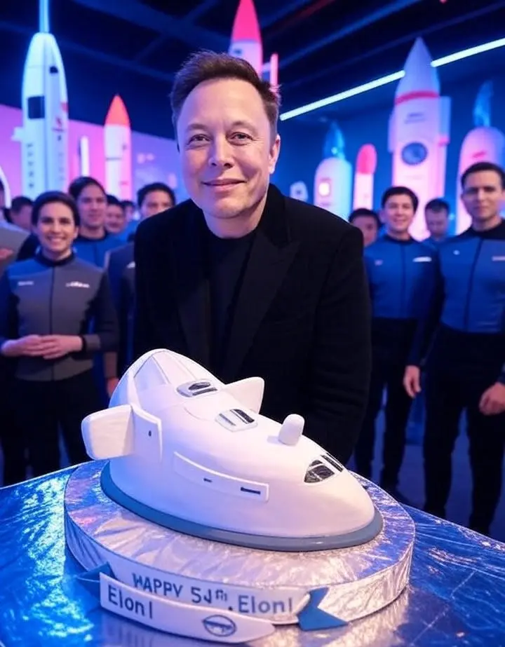 Arrange a Fan Party for Elon Musk