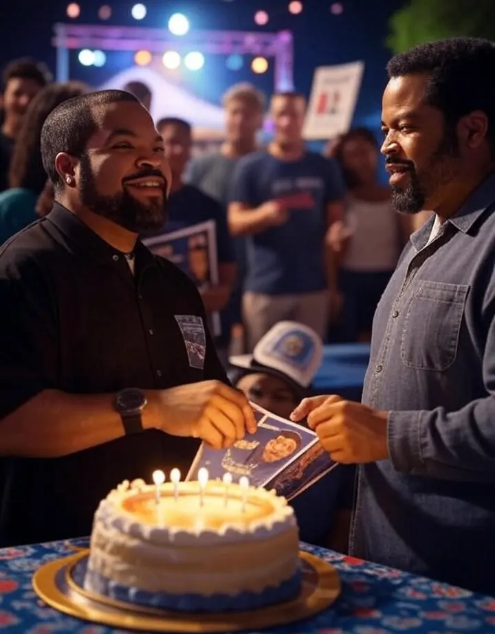 Arrange a Fan Party for Ice Cube