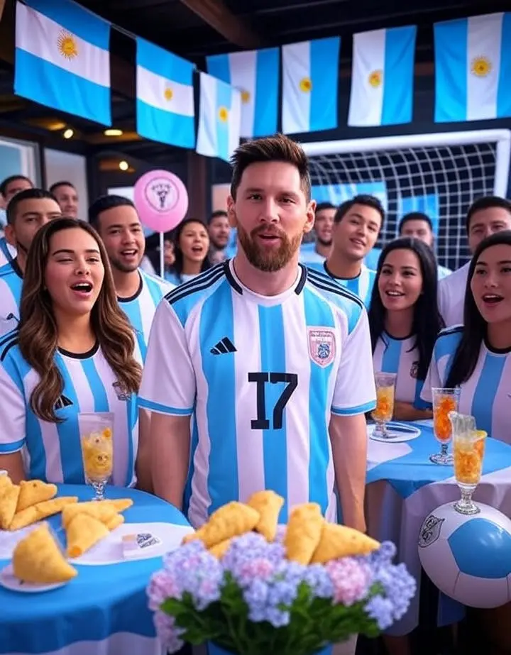 Arrange a Fan Party for Lionel Messi