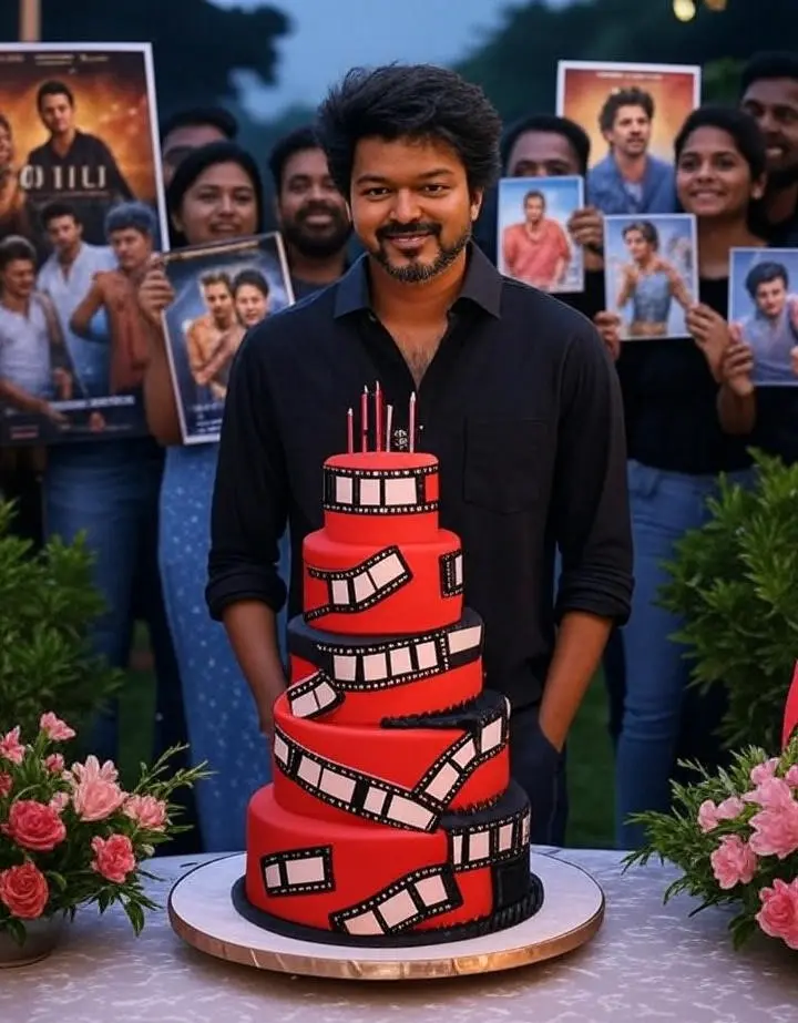 Arrange a Fan Party for Thalapathy Vijay