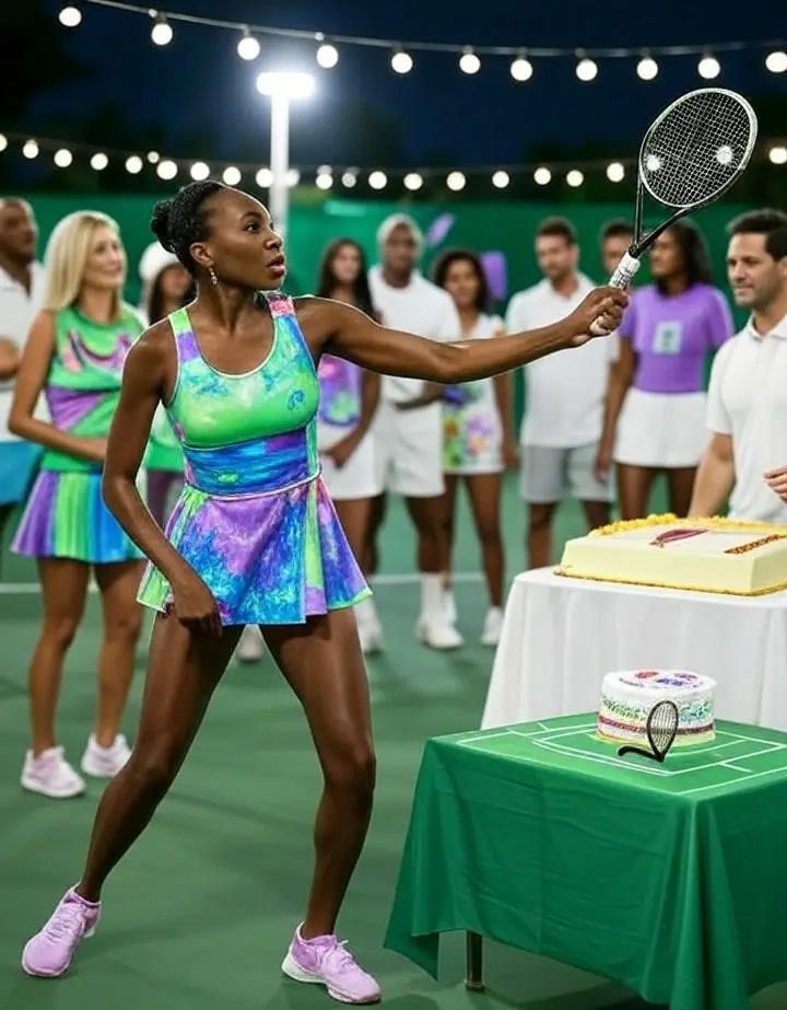 Arrange a Fan Party for Venus Williams
