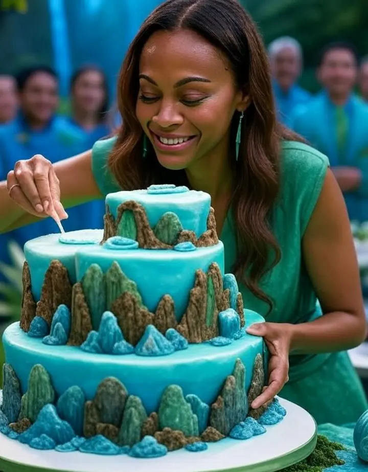 Arrange a Fan Party for Zoe Saldana