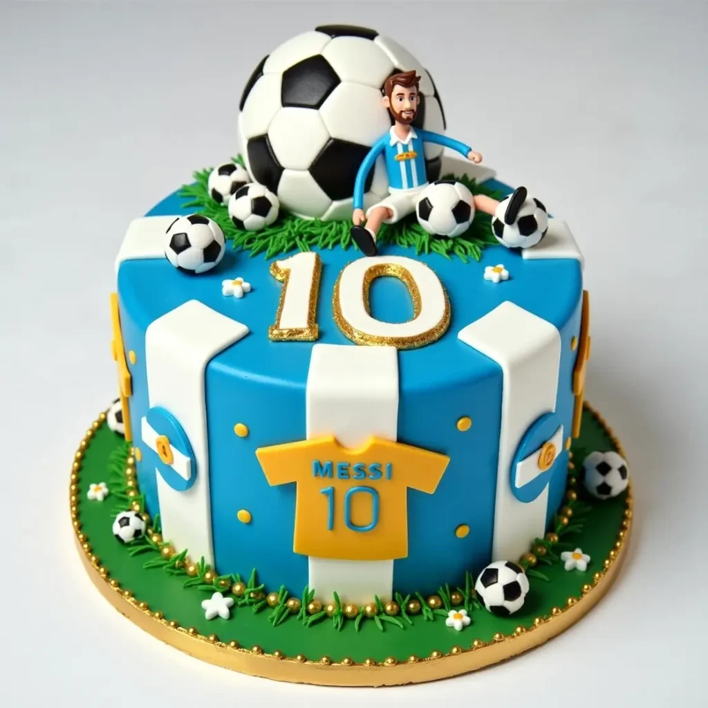 Birthday Cake For Lionel Messi