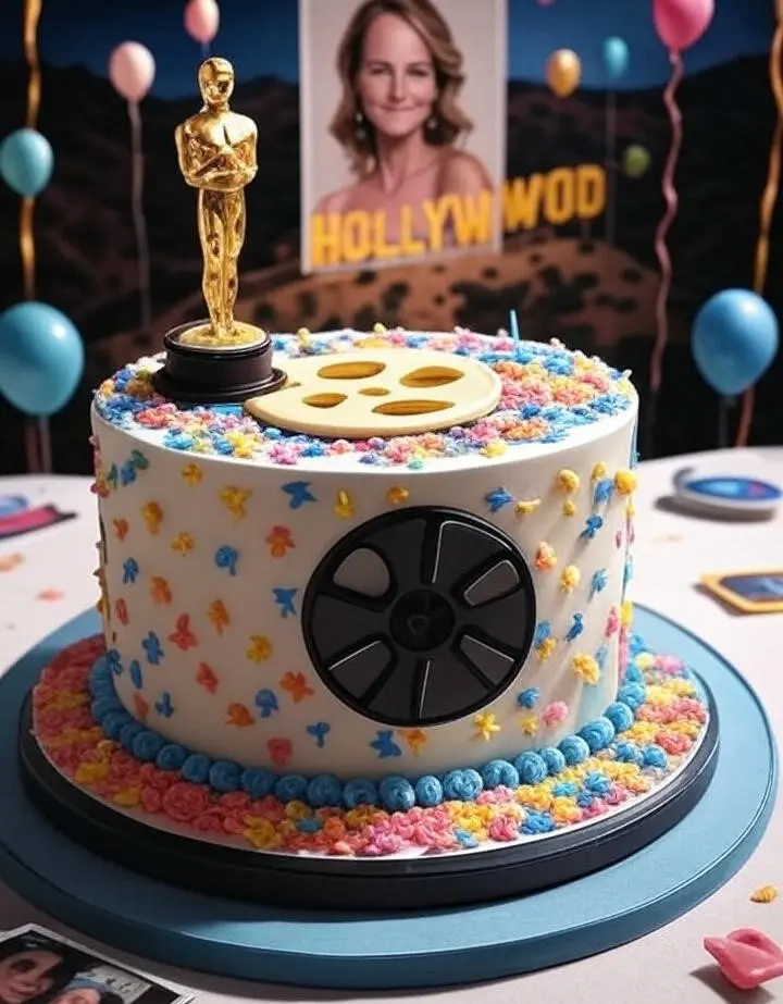 Birthday Cake Idea for Helen Hunt