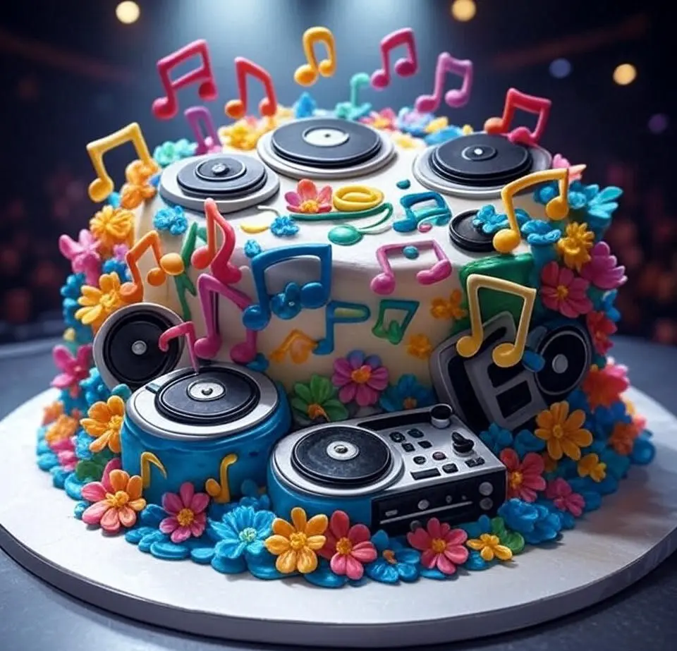 Birthday Cake Idea for Ice Cube