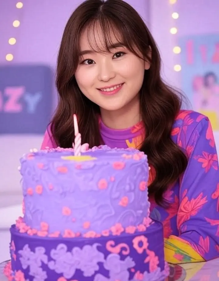 Birthday Cake Idea for Pop Singer Chaeryeong