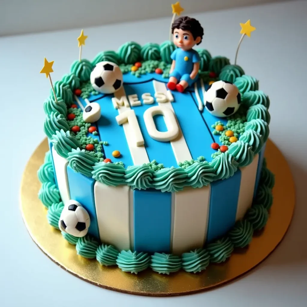 Birthday Cake Ideas For Soccer Legend Lionel Messi