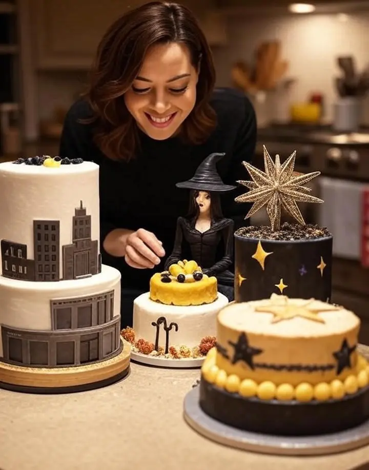 Birthday Cake Ideas for Aubrey Plaza